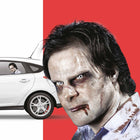 Ride with a Zombie - Window Decals