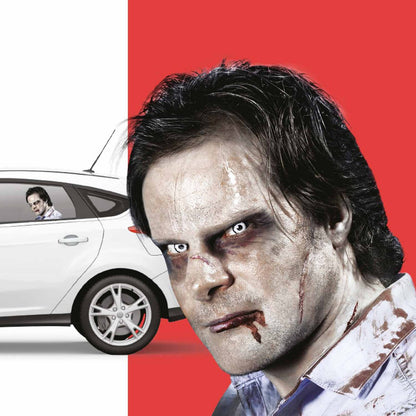 Ride with a Zombie - Window Decals