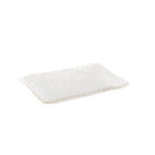 Cake schotel 23x14.5x2.5 cm glas goud