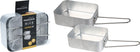 Kampeer pannenset aluminium 2-delig