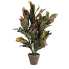 Kunstplant Croton H73 x Ø40 cm bont