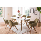 Dining group 5 pieces 180x90 cm