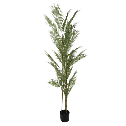 Kunstplant palm 180 cm groen kunststof