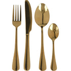 Excellent Houseware Cutlery Set 16-Pc - Gold