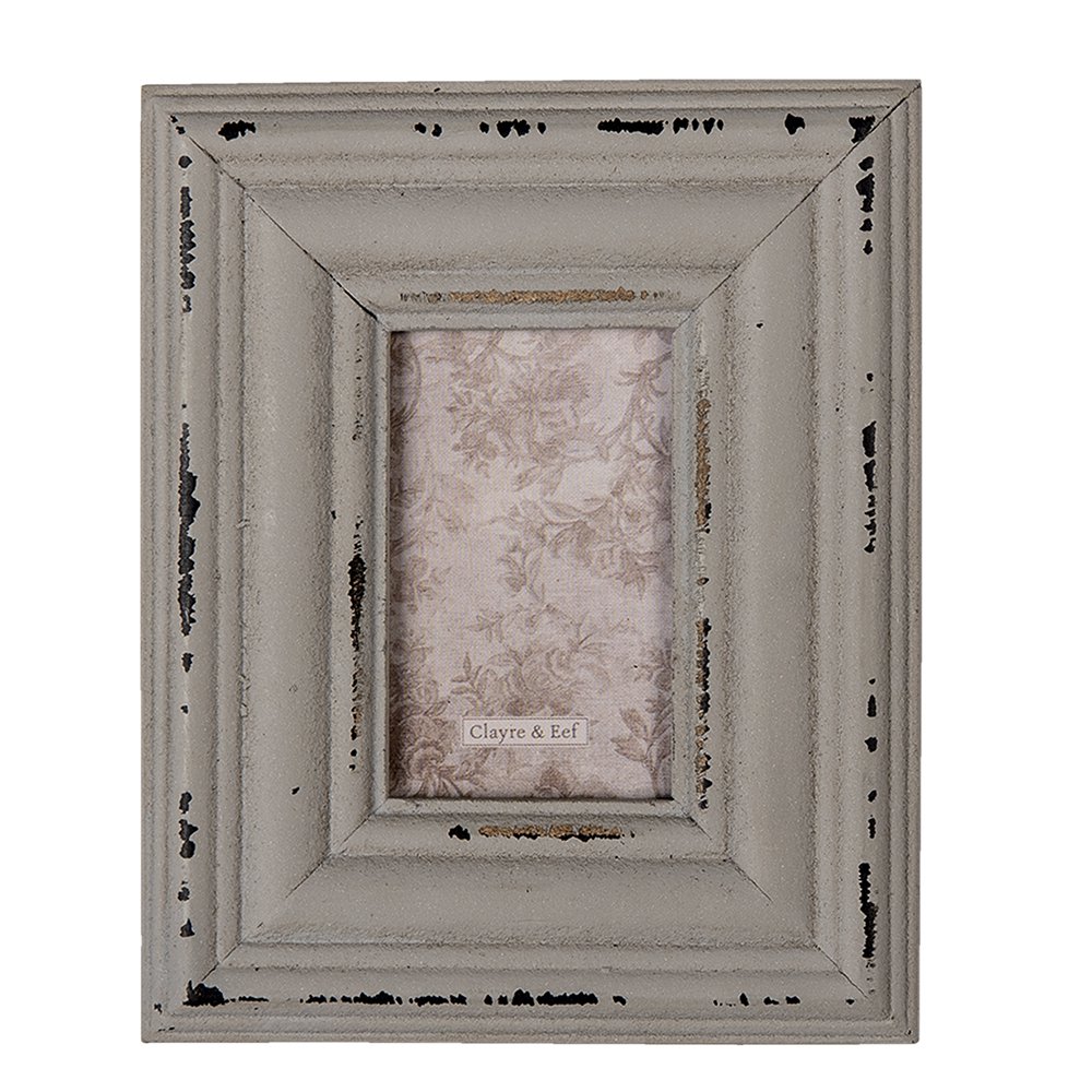 Photo Frame 5x7 cm Grey MDF Picture Frame