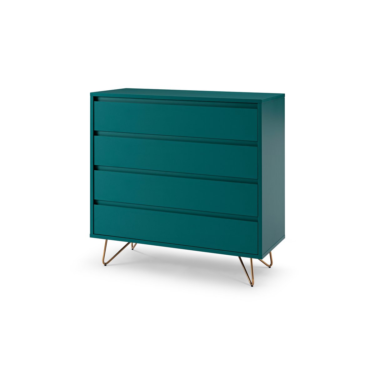 Ladekast 90x40x90 cm blauw MDF metaal