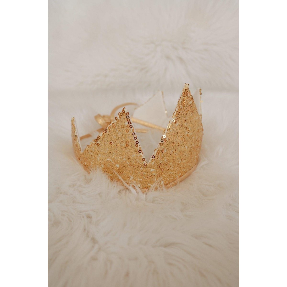 "Gouden pailletten" kroon