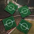 Football Coaster Set - 4 coasters