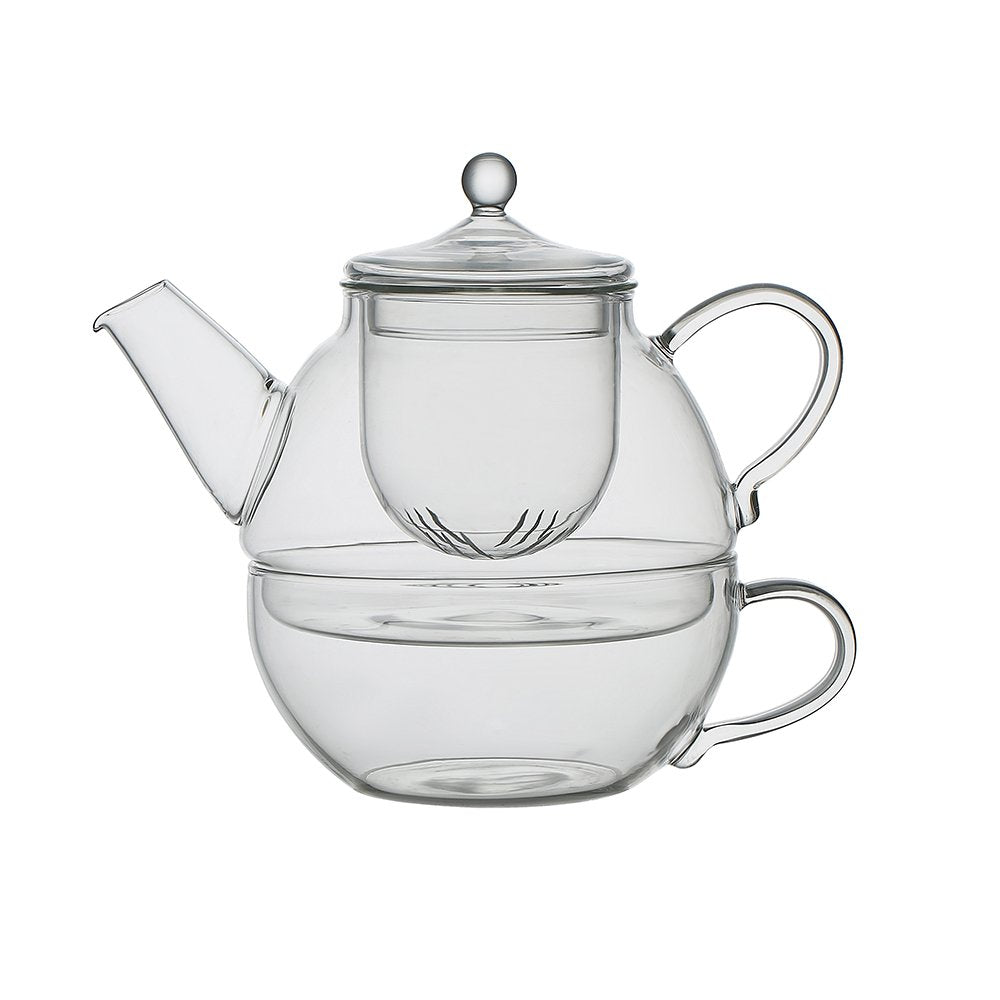 Theepot glas 700 ml transparant