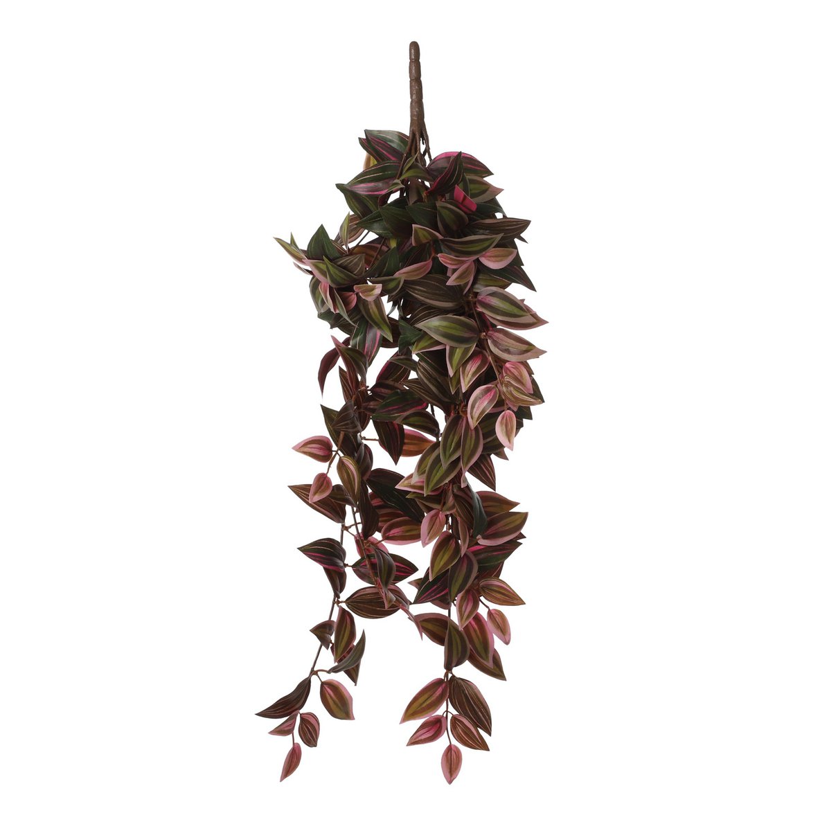 Artificial Hanging Plant Tradescantia Dark Red