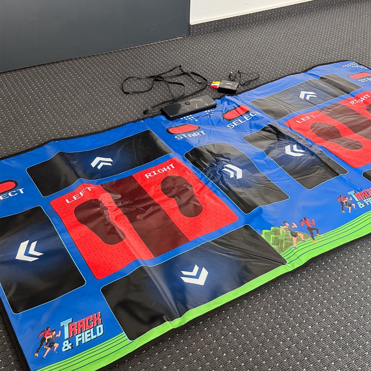 Dansmat 158x91 cm 25 spellen