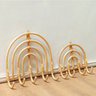 Rotan kapstok beige 25x25 cm of 35x35 cm