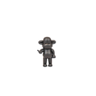 Ornament Hanging Monkey Figurine The Legend Black 11x7x19 cm