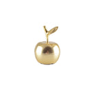 Opbergdoos appelvorm 7.5x7.5x11cm goud