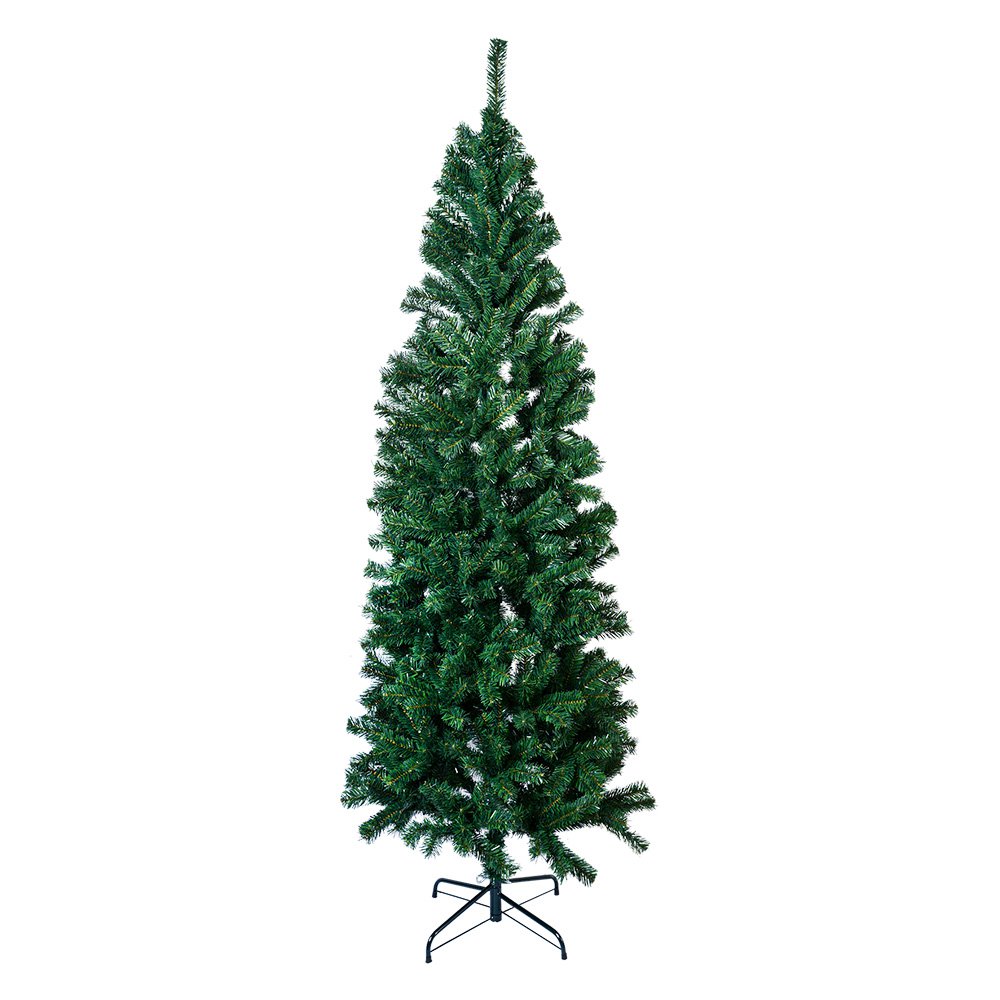 Kunstkerstboom 210 cm groen plastic