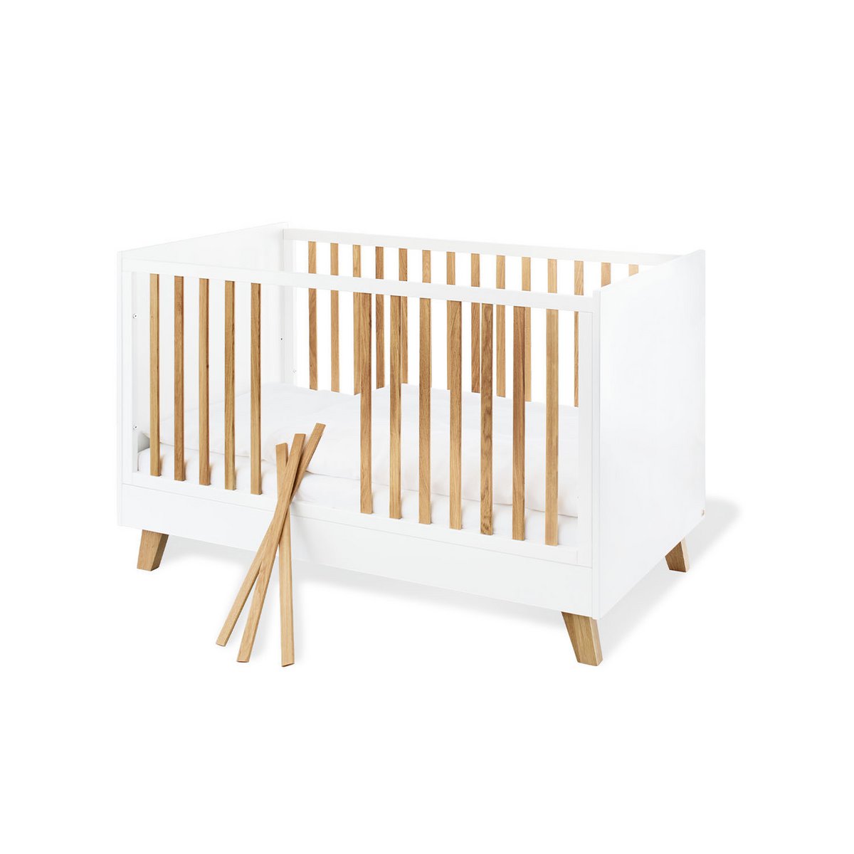 Kwekerij Pan Breed 4 Delen Ledikant En Wandplank Ontwerp