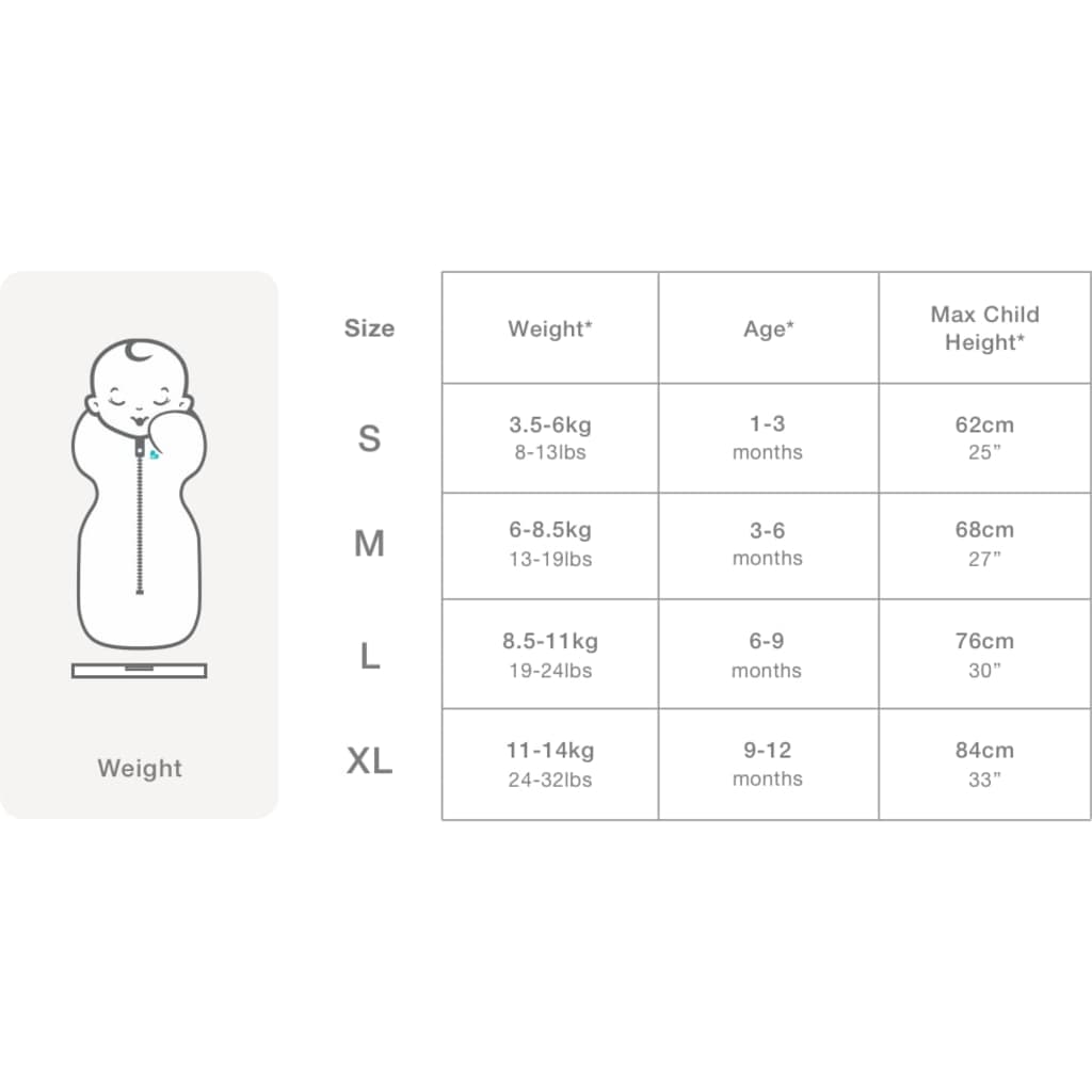 Love To Dream Babydoek Swaddle Up M Grijs