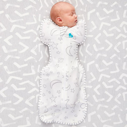 Love To Dream Babydoek Swaddle Up Bamboo Fase 1 S Sterren Crèmekleurig
