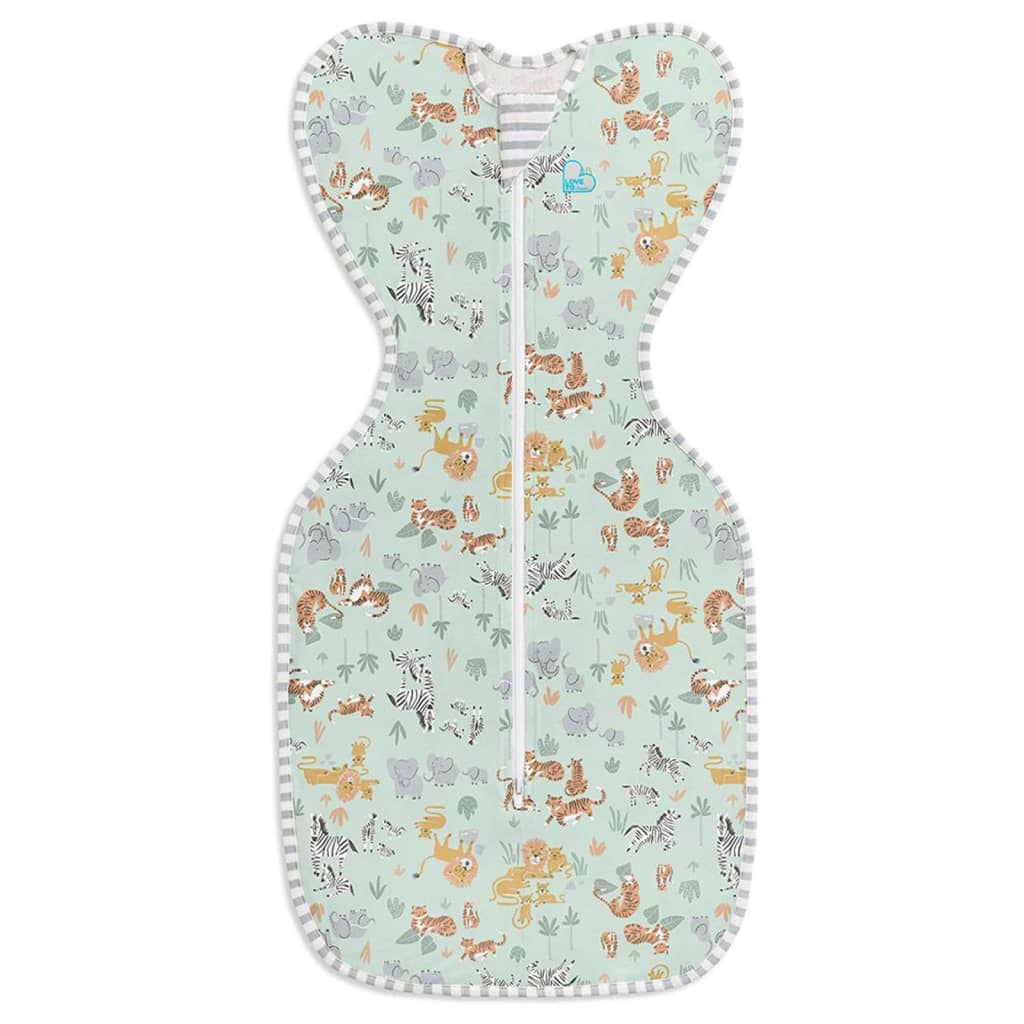 Love To Dream Babydoek Swaddle Up Original Fase 1 S Safari Groen