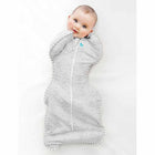 Love To Drea Babydoek Swaddle Up Lite Fase 1 Tekst Grijs