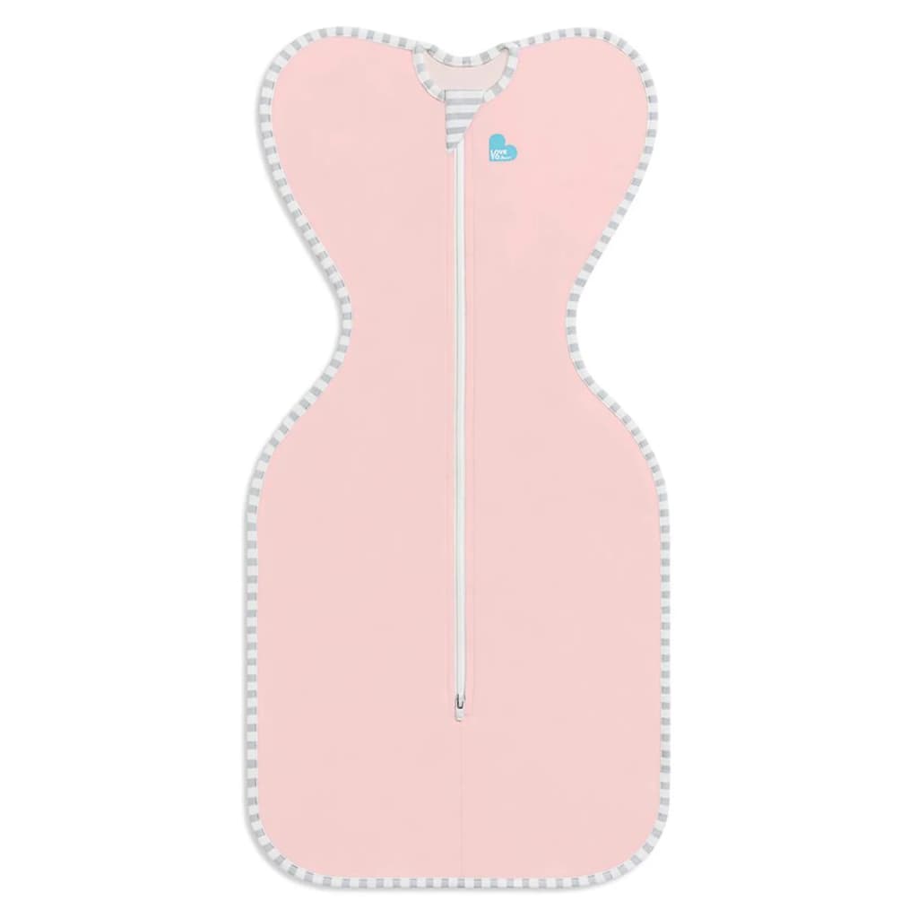 Love To Dream Babydoek Swaddle Up Original Fase 1 M Grijs Dusty Pink Roze