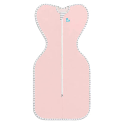 Love To Dream Babydoek Swaddle Up Original Fase 1 M Grijs Dusty Pink Roze