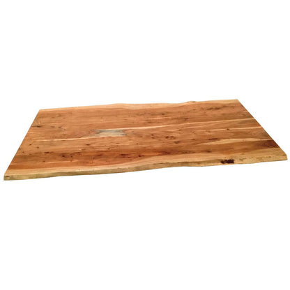 Table 200x100 cm, natural acacia, 36 mm