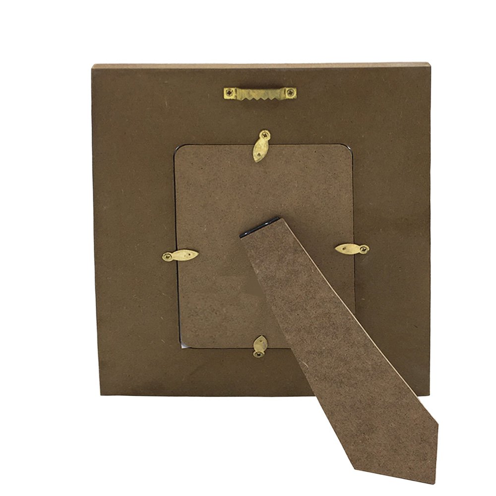 Fotolijst 10x15 cm hout beige wit