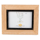 Fotolijst 7x10 cm bruin zwart MDF