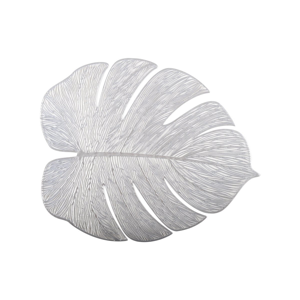 SILVER FILIGREE LEAF TRAY