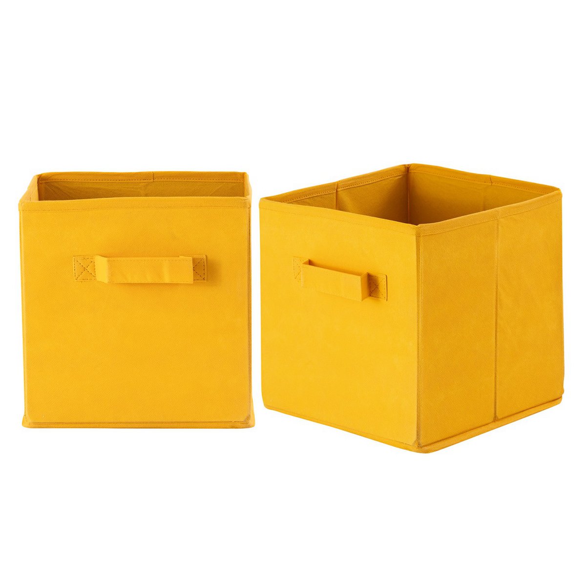 Opbergboxen 26x26x26 cm set van 6 polypropyleen