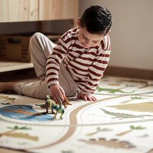 Speelmat kinderen 123x180 cm polyester dino