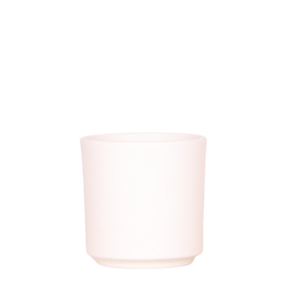 Bloempot keramiek 12 cm wit