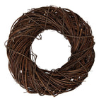 Krans Ø 40x10 cm bruin rotan