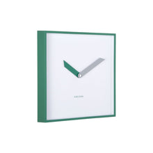 Wall Clock Cool Retro Square