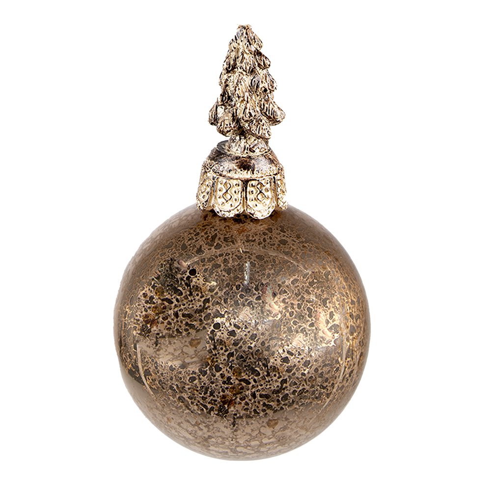 Kerstbal Ø 8x14 cm