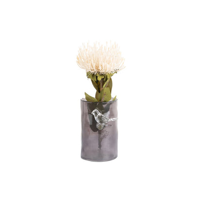 Vase Bird on Branch Small