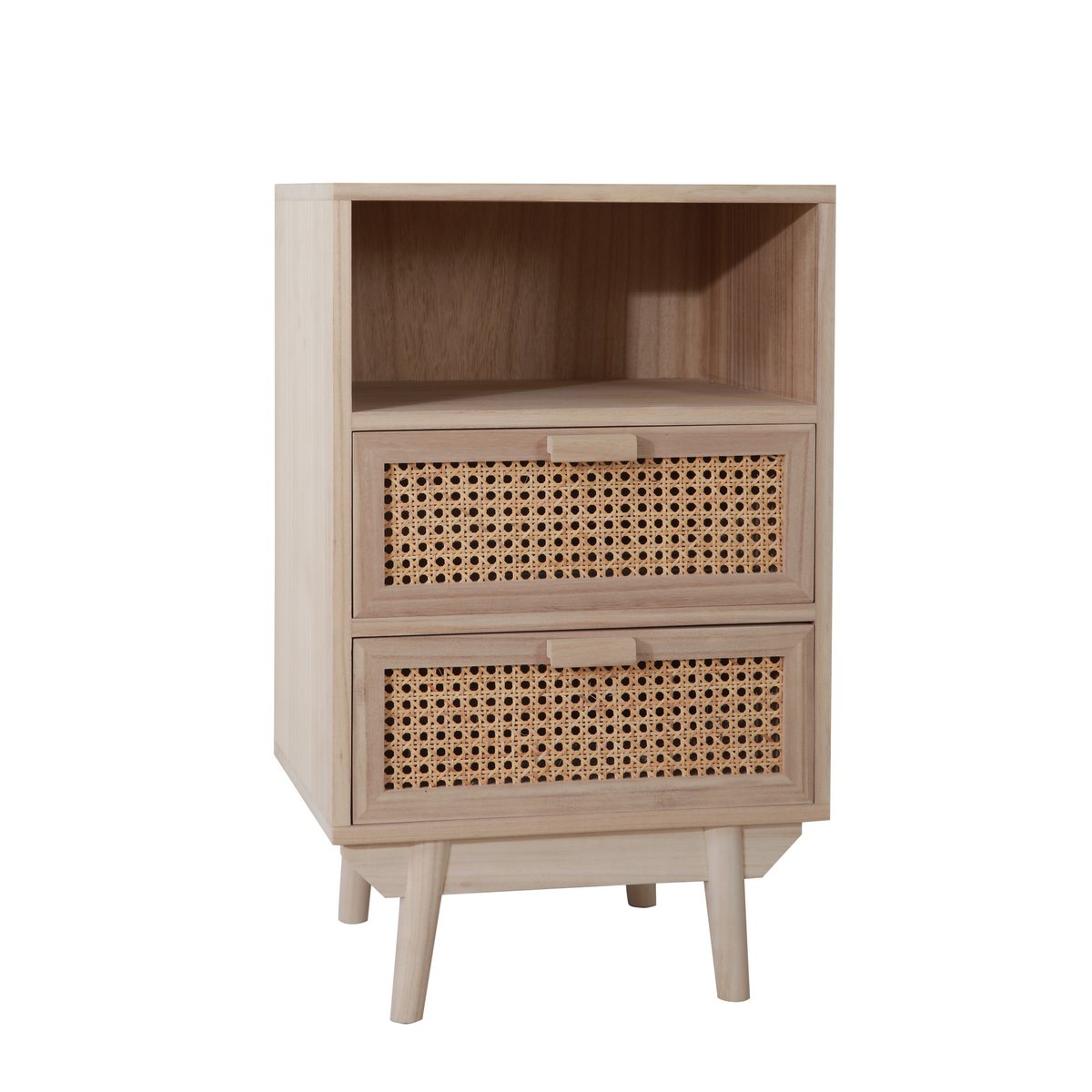 Ladekast 42x36x68 cm rotan bruin