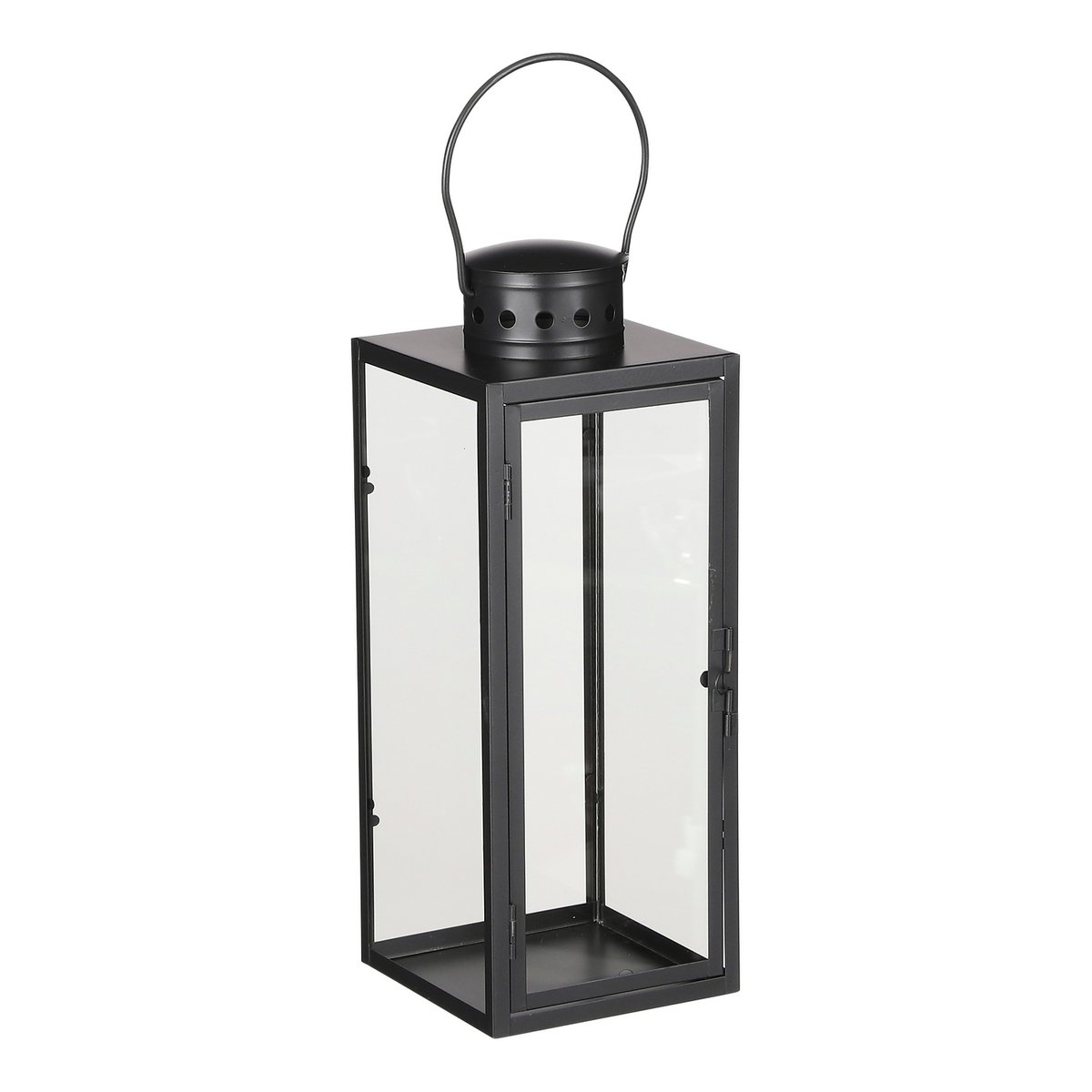 Arzilla Lantaarn - L14 x B13 x H35 cm - Zwart