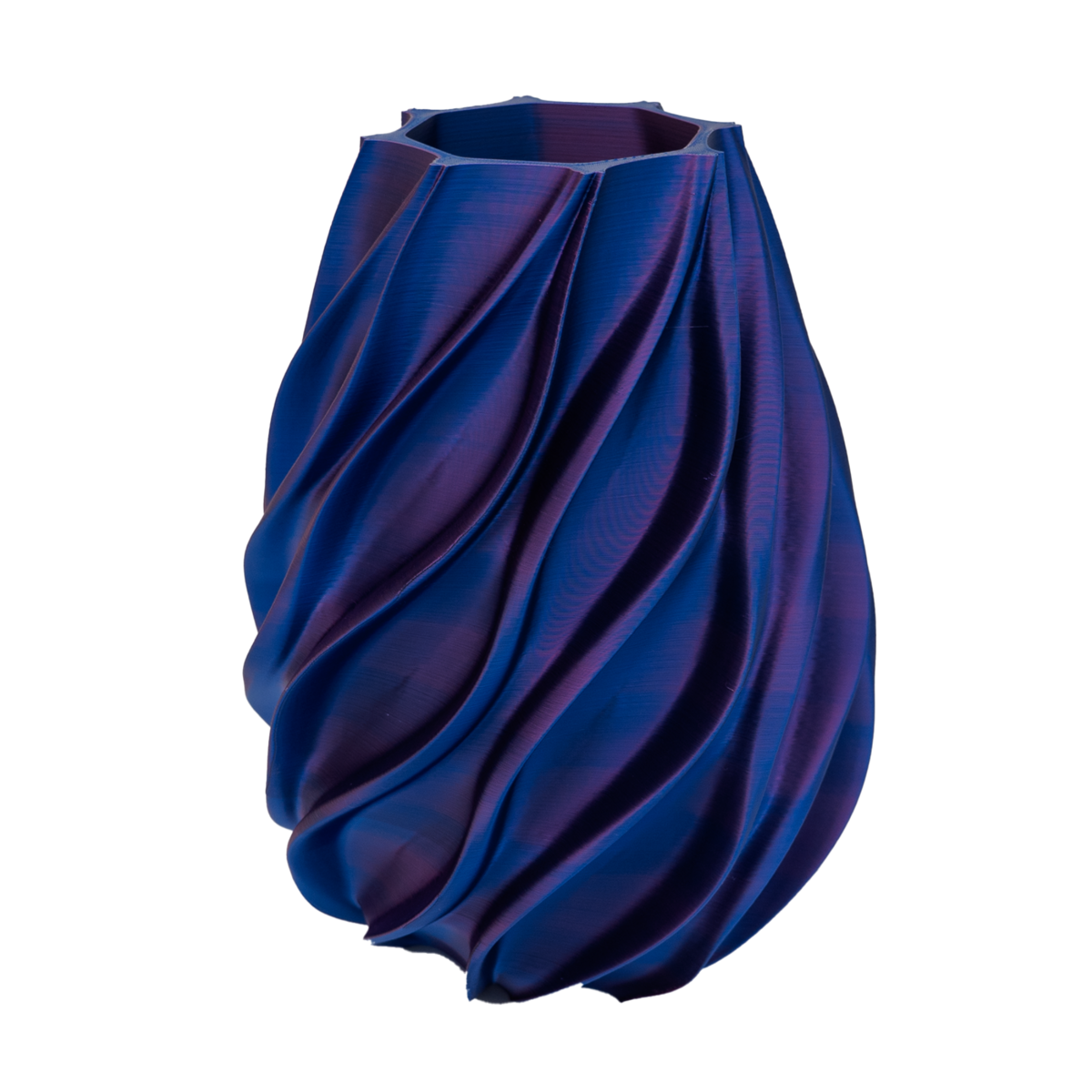 Oliva 3D vaas - 3D geprinte vaas - Duurzaam PLA - Geschikt voor kunstbloemen