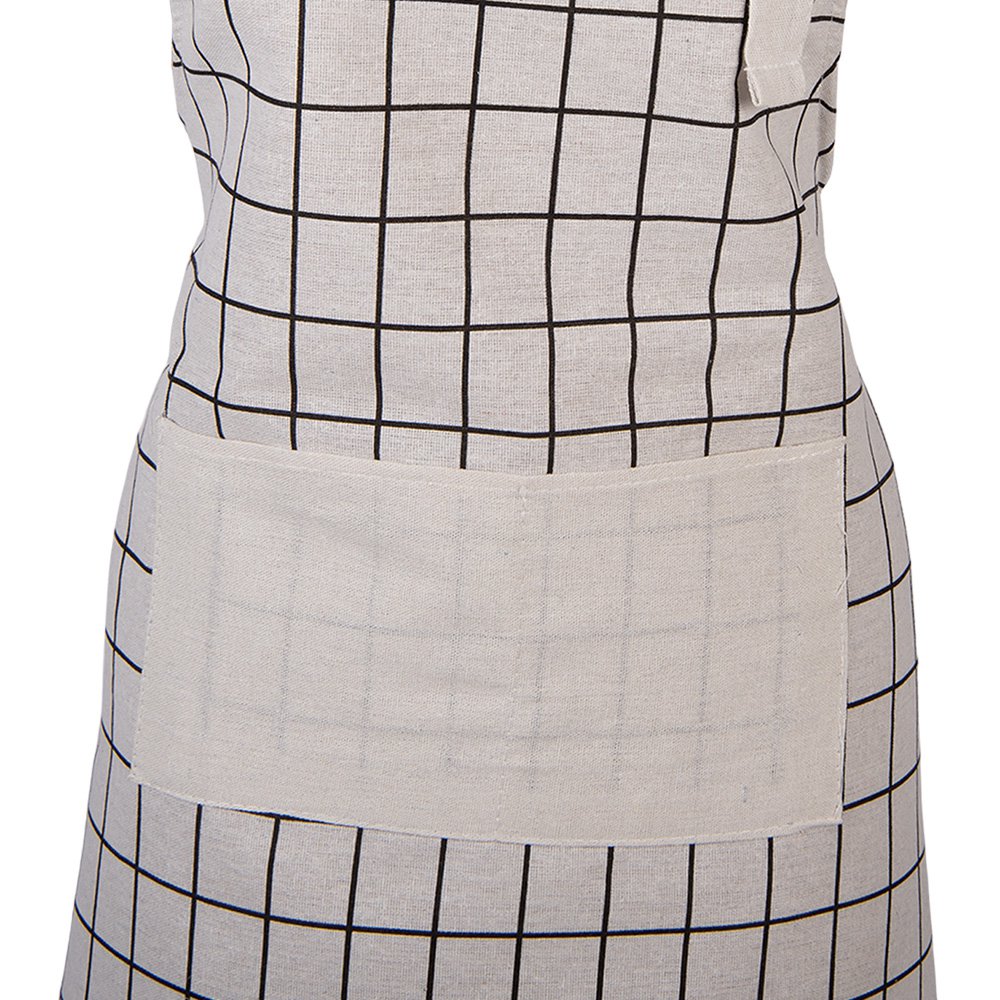 Keukenschort 69x68 cm Beige Polyester