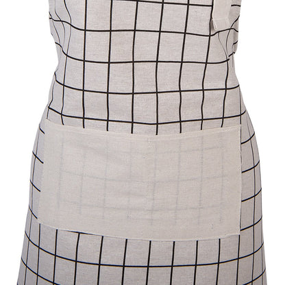 Keukenschort 69x68 cm Beige Polyester