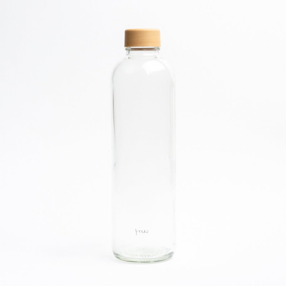 PURE glazen fles van 1,0 liter