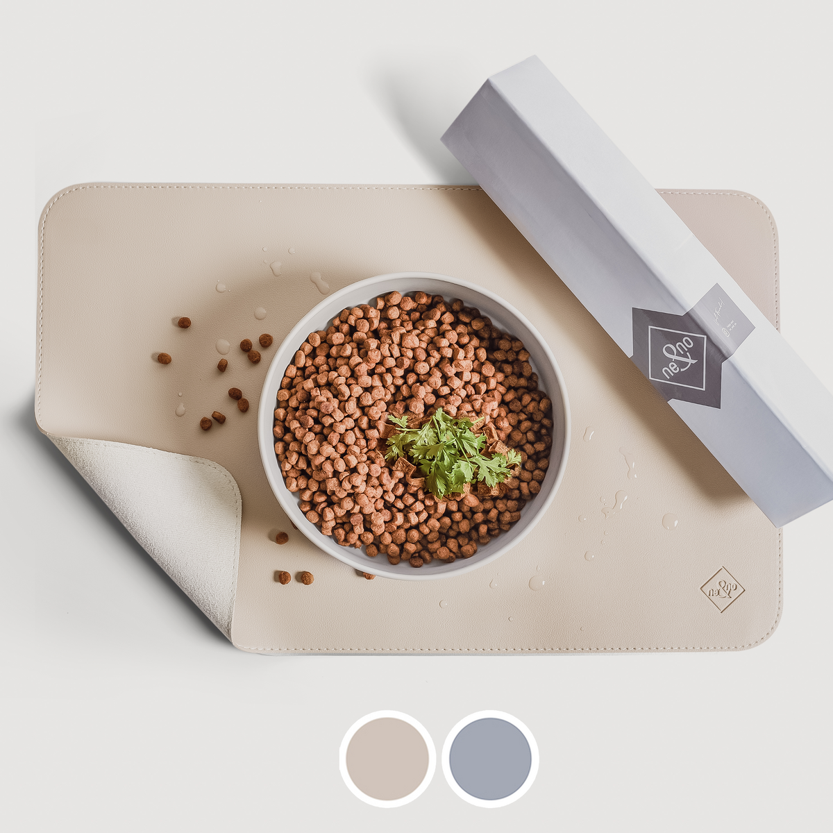 NE & NO® Food Base made from vegan leather