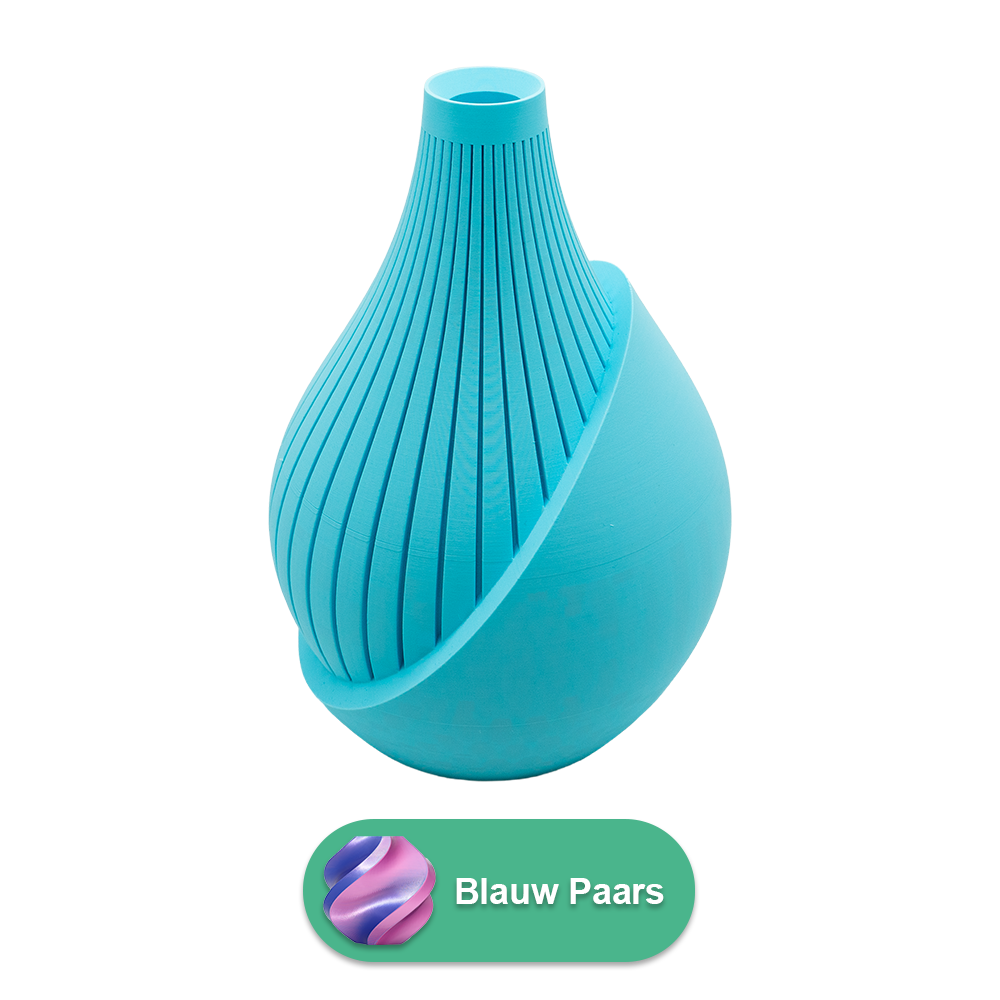 Elodie 3D vase - 3D printed vase - Sustainable PLA - Suitable for artificial flowers