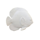 Decoratieve vis 29x12x23 cm wit polyresin