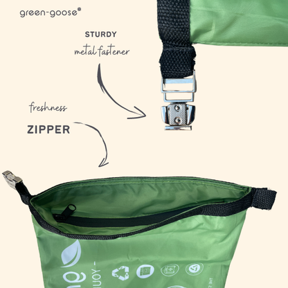 Broodzak 40x25 cm gerecycled PET