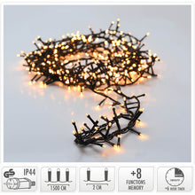 Decorativelighting Micro Cluster Met Haspel - 750 Led - 15 Meter - Met Timer - Extra Warm Wit