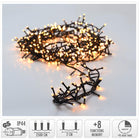 Clusterverlichting 1250 LED extra warm wit 25 meter met timer