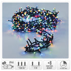 Micro cluster kerstverlichting 750 LED multicolor 15 meter timer